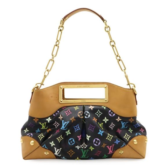 Louis Vuitton Monogram Multicolor Judy MM Handbag 2WAY Shoulder Bag Shoulder - Picture 1 of 8